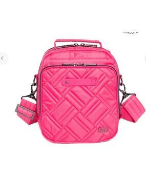 Lug Skeeter Bridge Convertible Crossbody - Powerful Pink NWOT